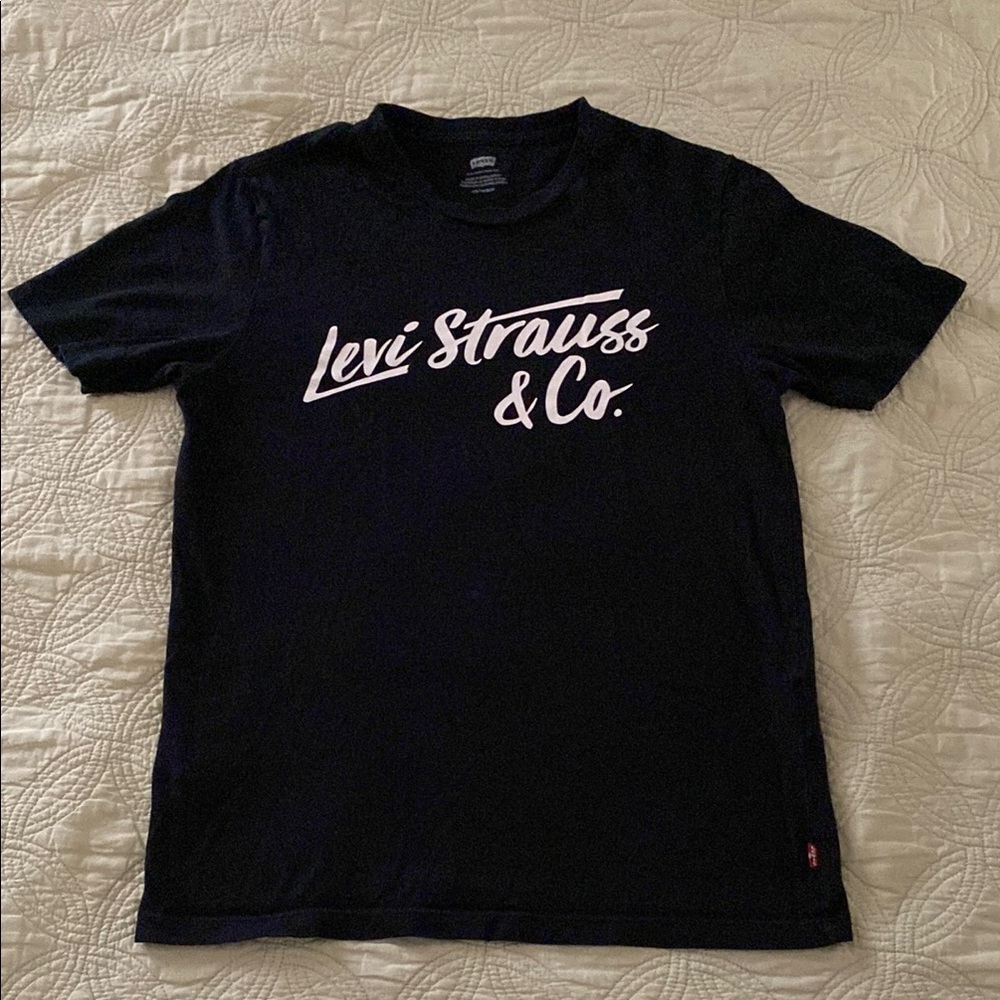 Levi's Black Crew Neck Tee